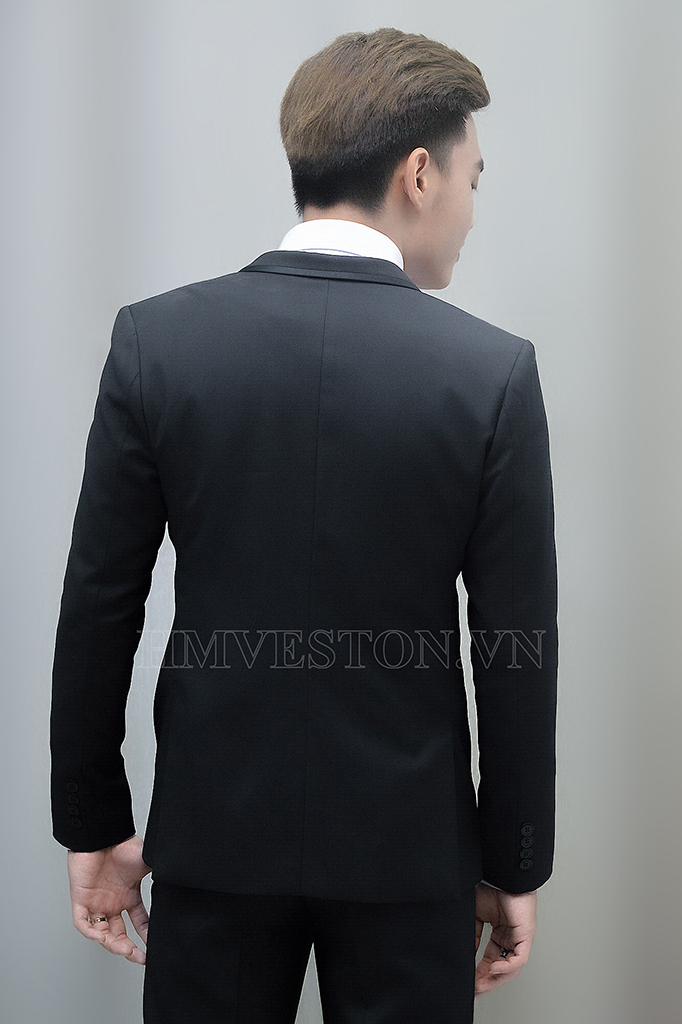 Áo vest nam màu đen form ôm body kiểu viền đen giá 300K (1)